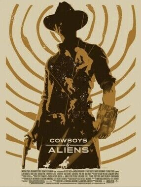 Mondo Poster - Cowboys & Aliens - 94 Of 170 - Janee Meadows 2011